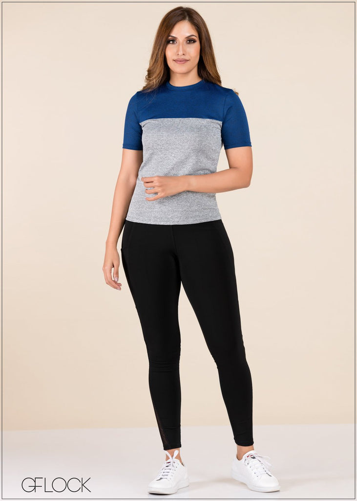 Color Block Tee - GFLOCK.LK
