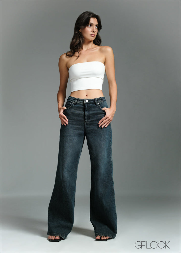 Wide Leg Jean - Long Length - 250726