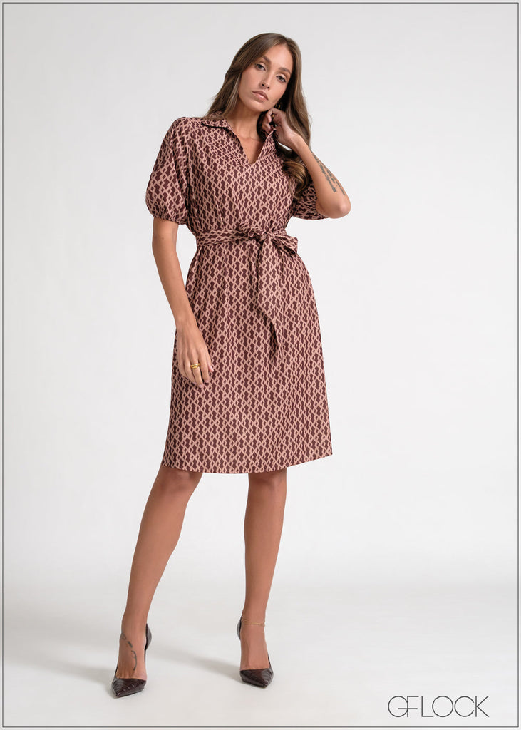 Printed Dress - 080526