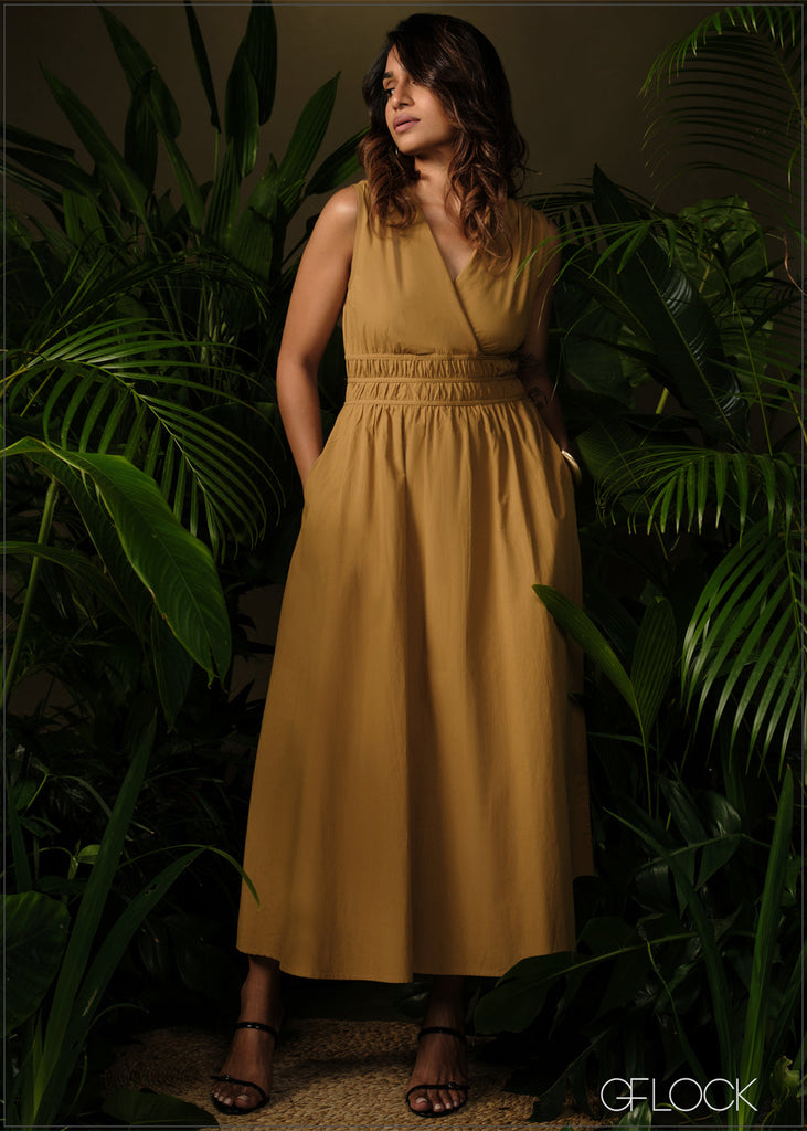 Waist Elasticated Dress - 210326