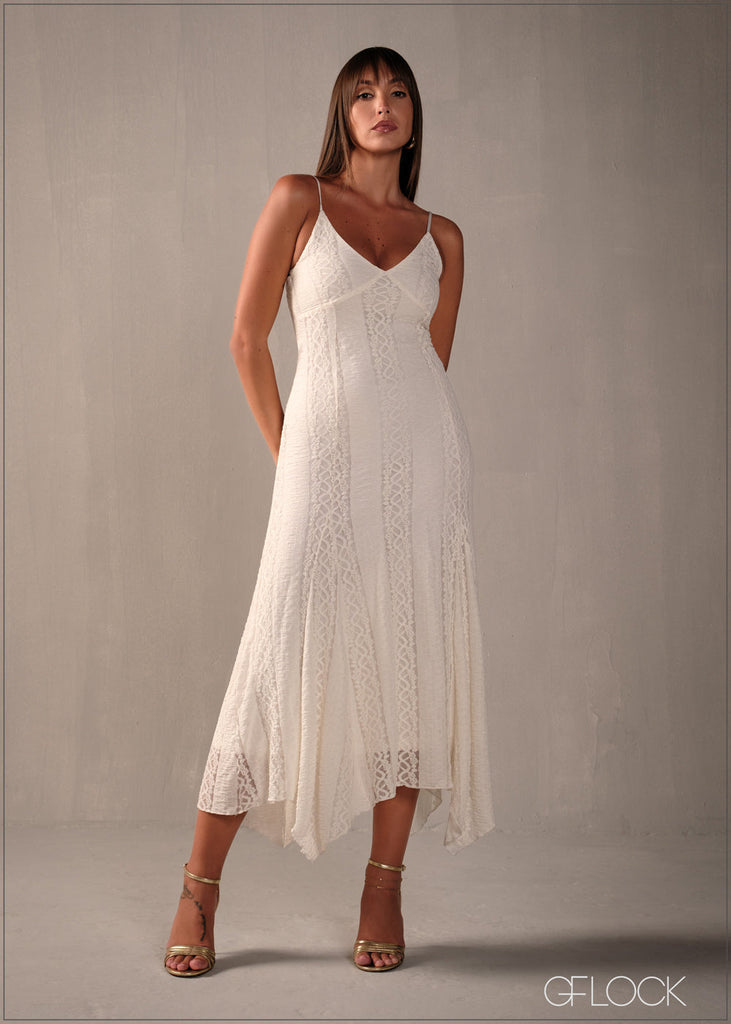 Strappy V-Neck Maxi Dress - 160326