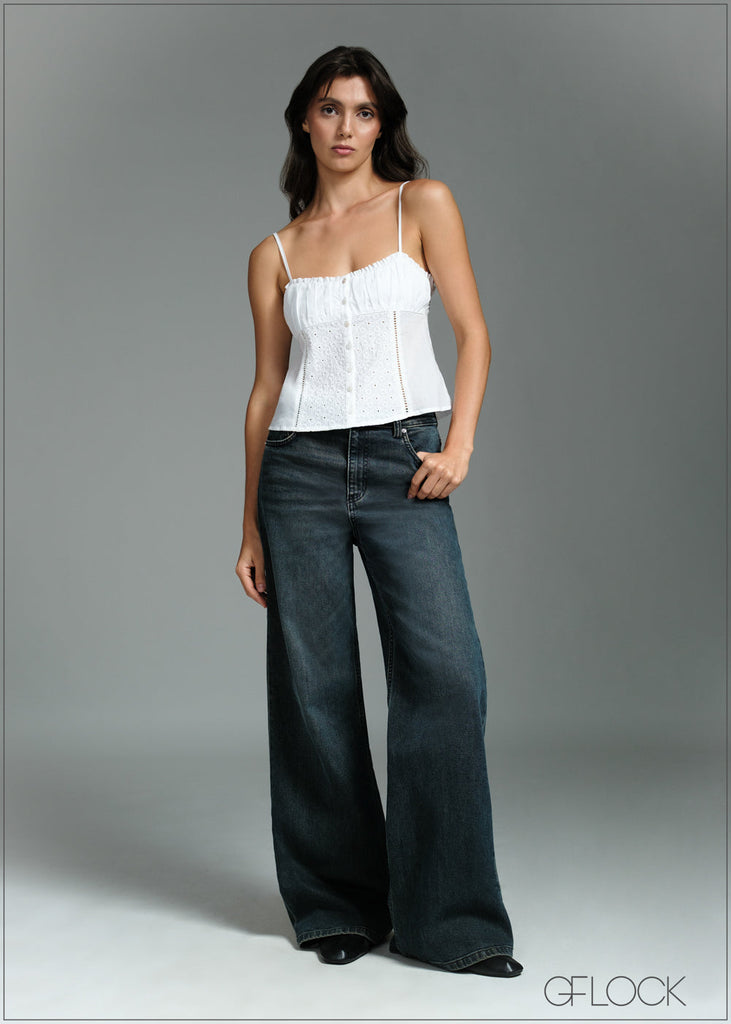 Wide Leg Jean - Long Length - 250726