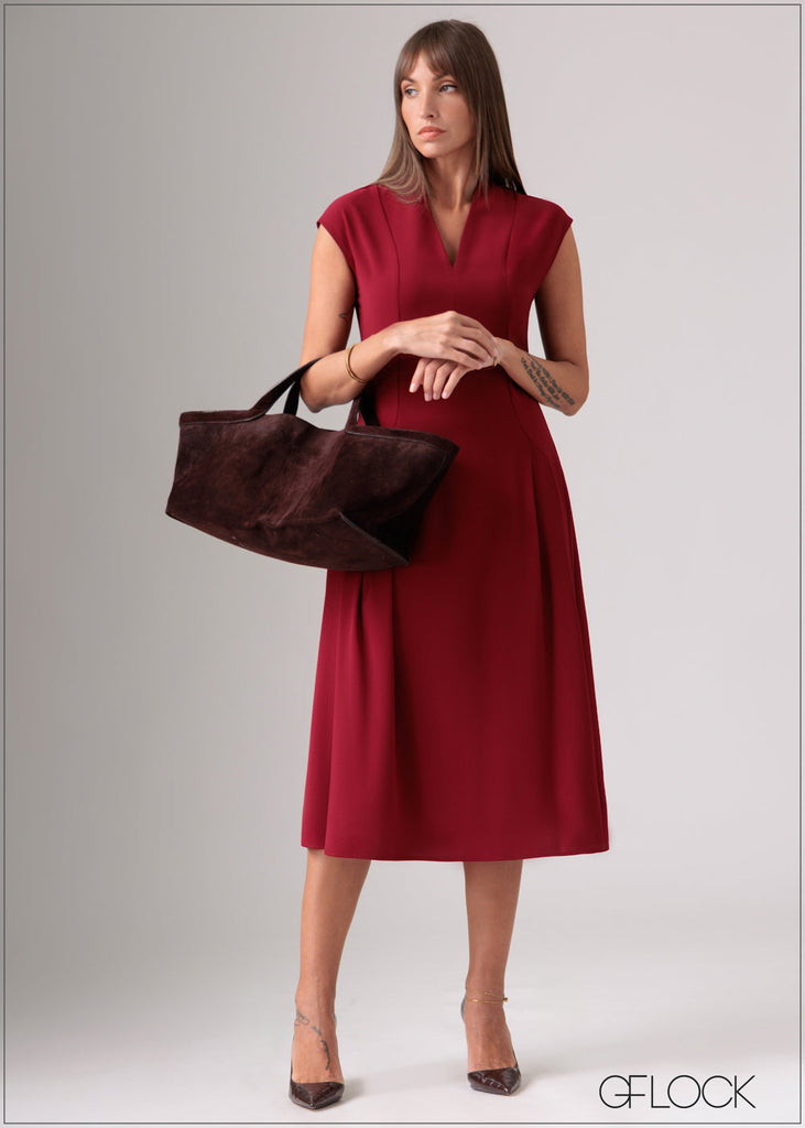 Midi Sleeveless Dress - 120126