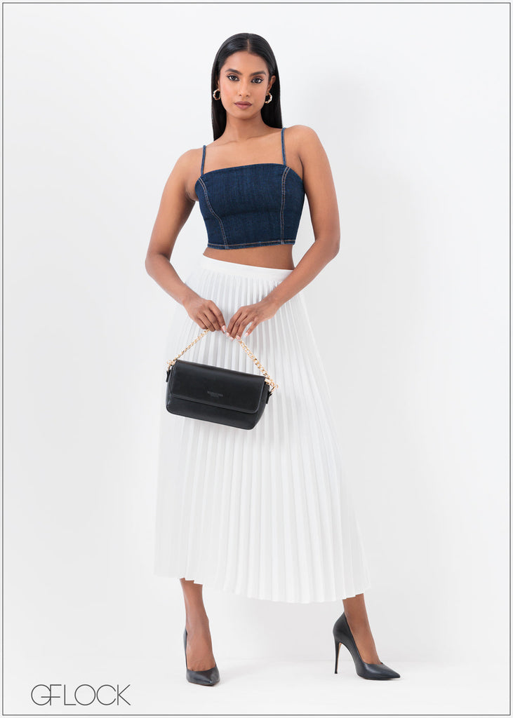 Denim Top - 250625