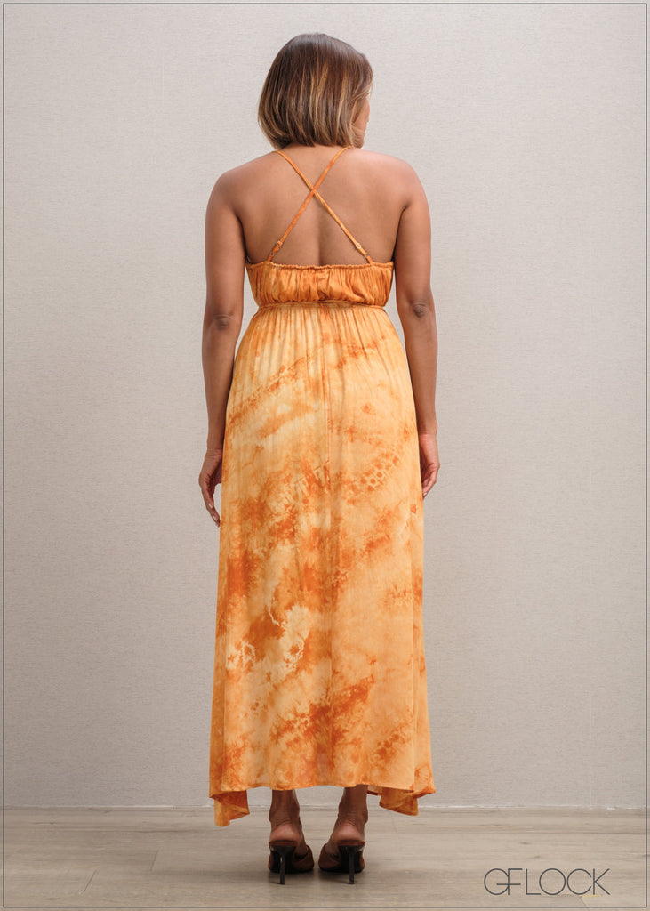 Tie-Dye Maxi Dress - 300625 GFlock Global Tie-Dye Maxi Dress - 300625 GFlock Global