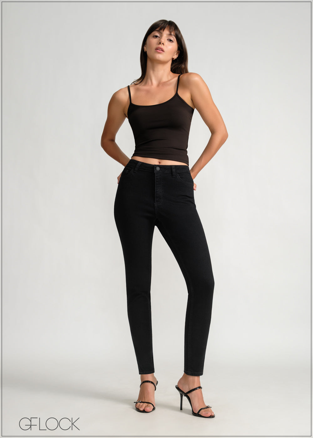 Black High Rise Skinny Jean - 120426 – GFlock Global