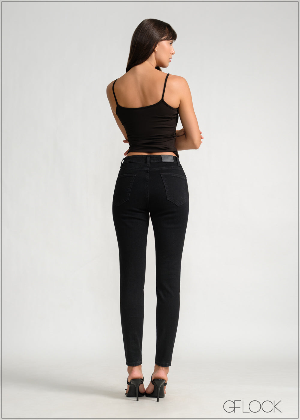 Black High Rise Skinny Jean - 120426 – GFlock Global