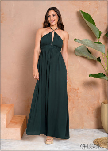 layla maxi dress Baltic Born Womens Layla Tulle Maxi Dress | Dark Blue Floral