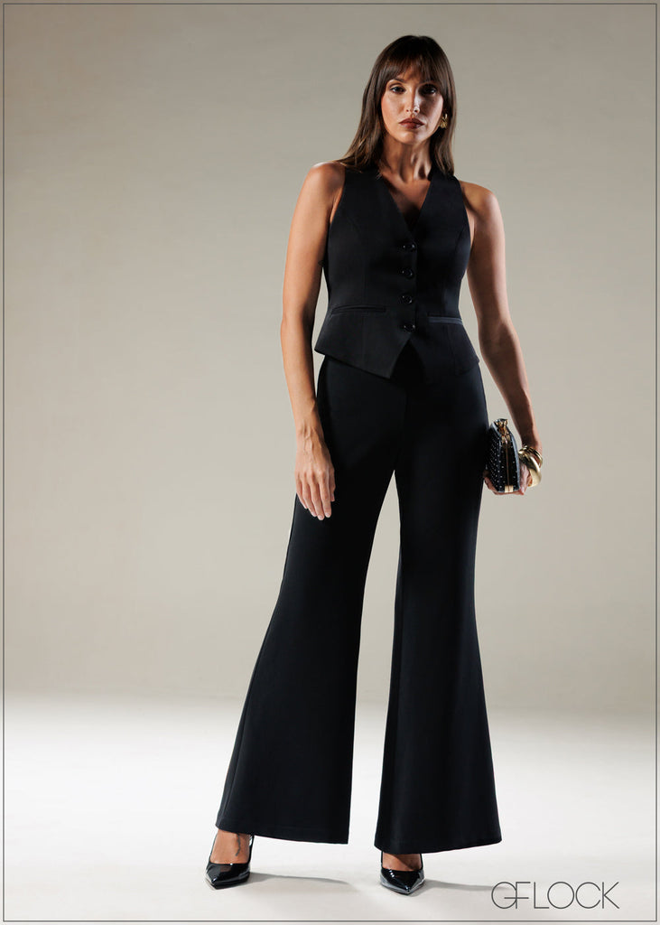 High Waist Bootleg Pant - 121225