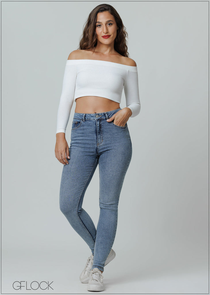 High Rise Skinny Jean - 211224