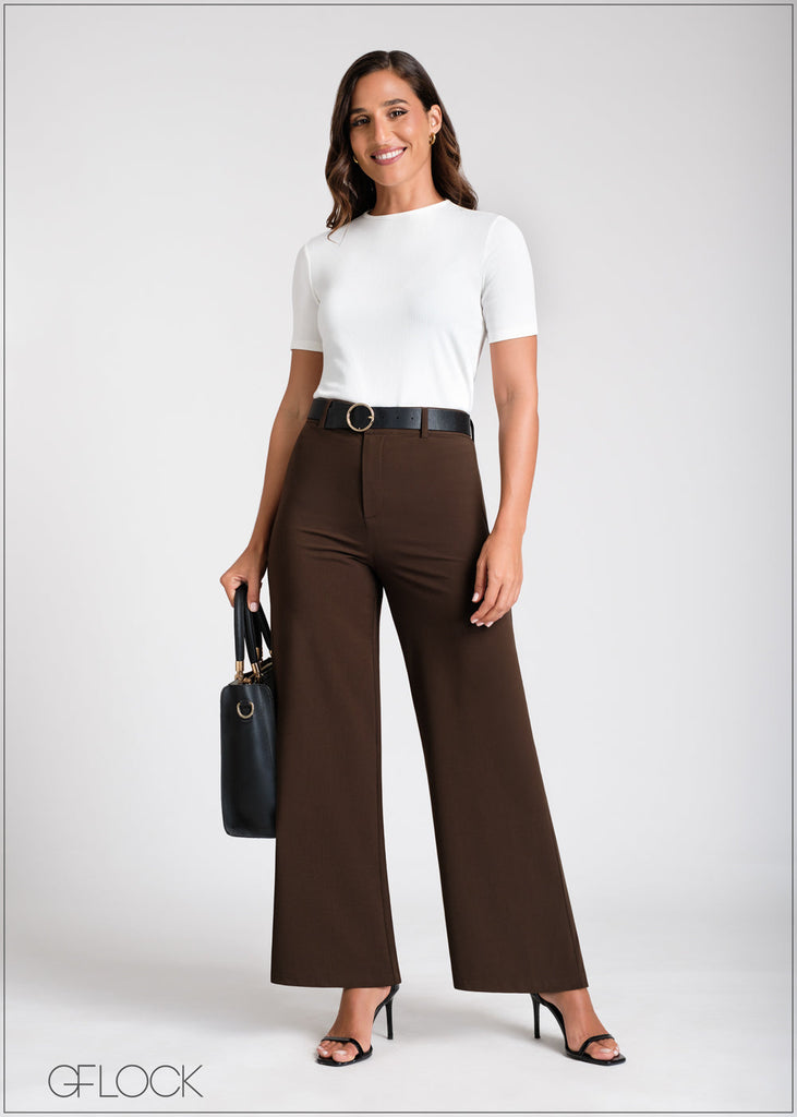 Straight Leg Pant - 100225