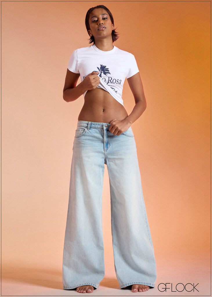 Oversize Baggy Jean - Short Length - 120926