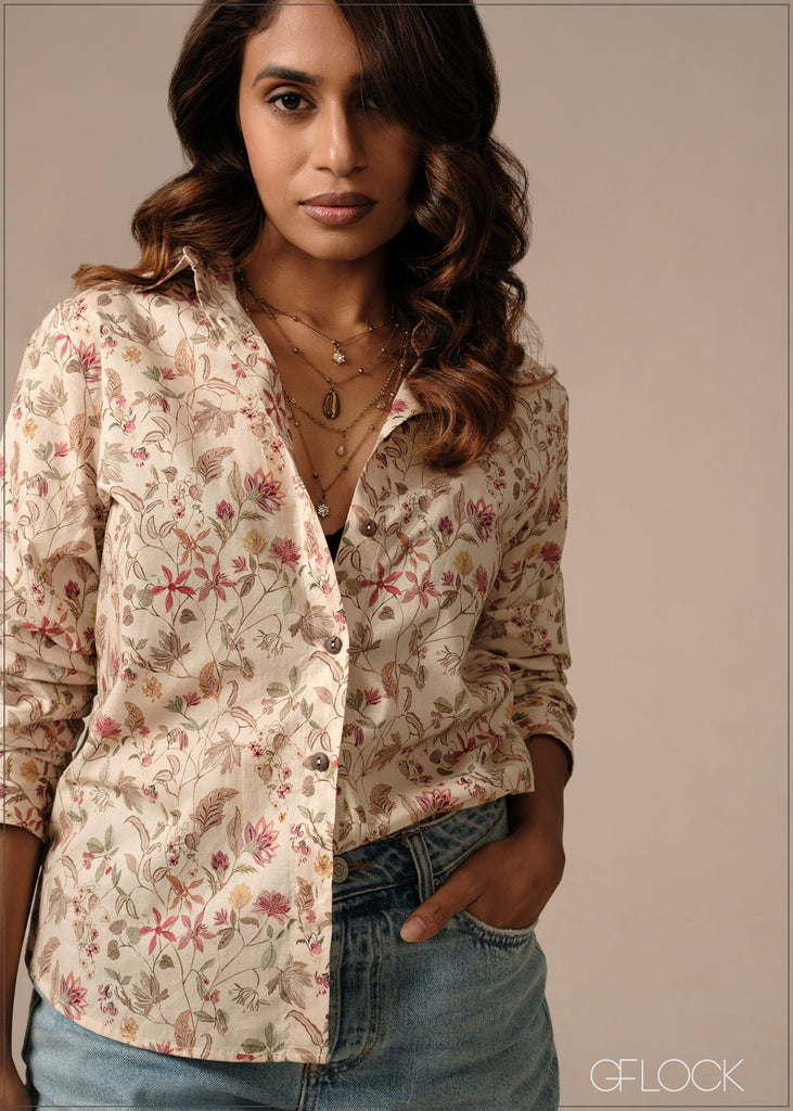 Printed Basic Shirt - 031026