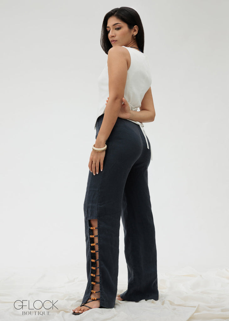 Dewdrop Linen Pant - 171026
