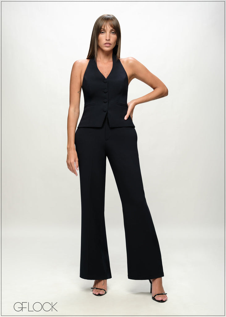 Straight Leg Flare Pant - 090226