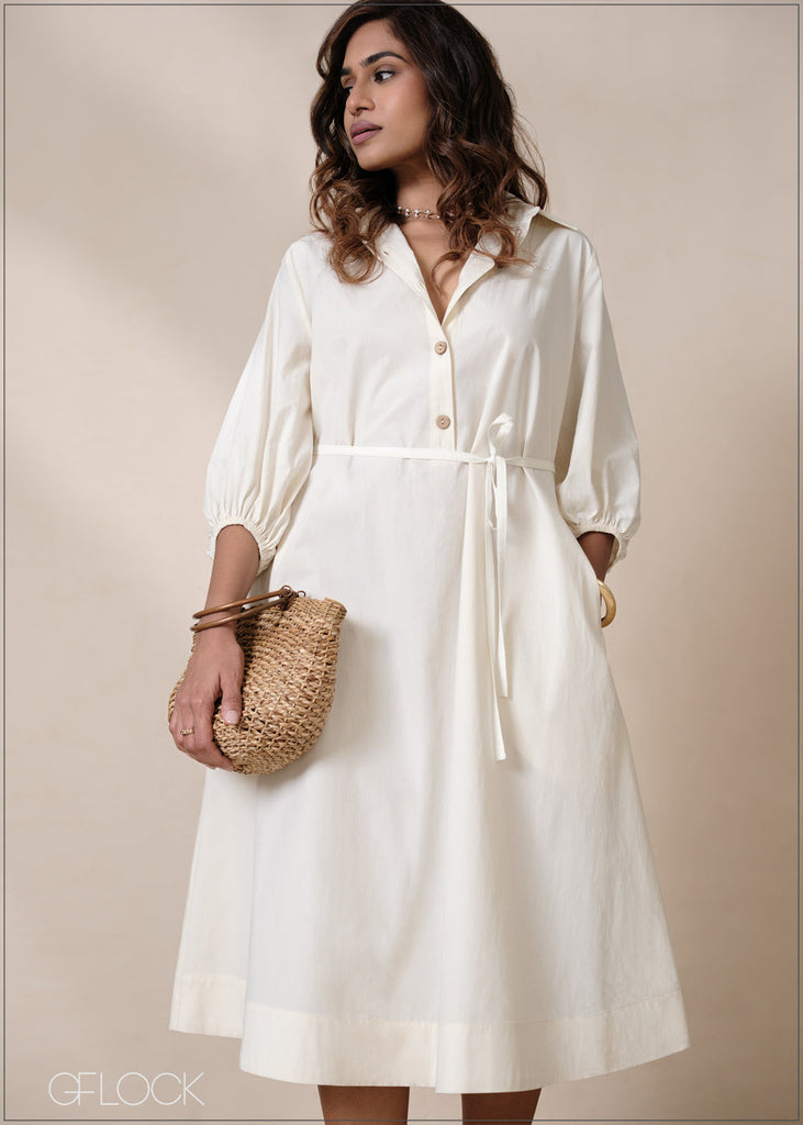 Belt Detail Dress - 220826
