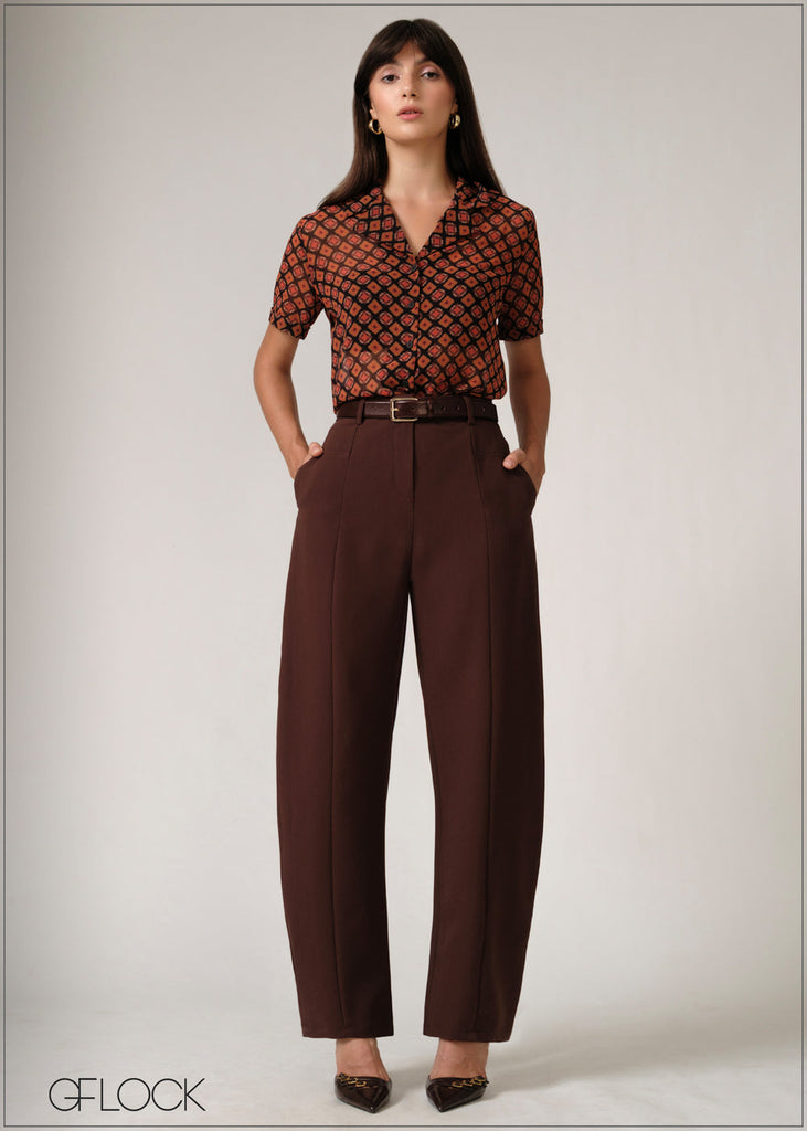 Lapel Collar Shirt - 250526