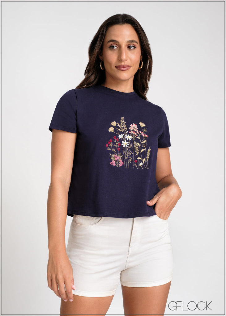 Embroidery T-Shirt - 281024