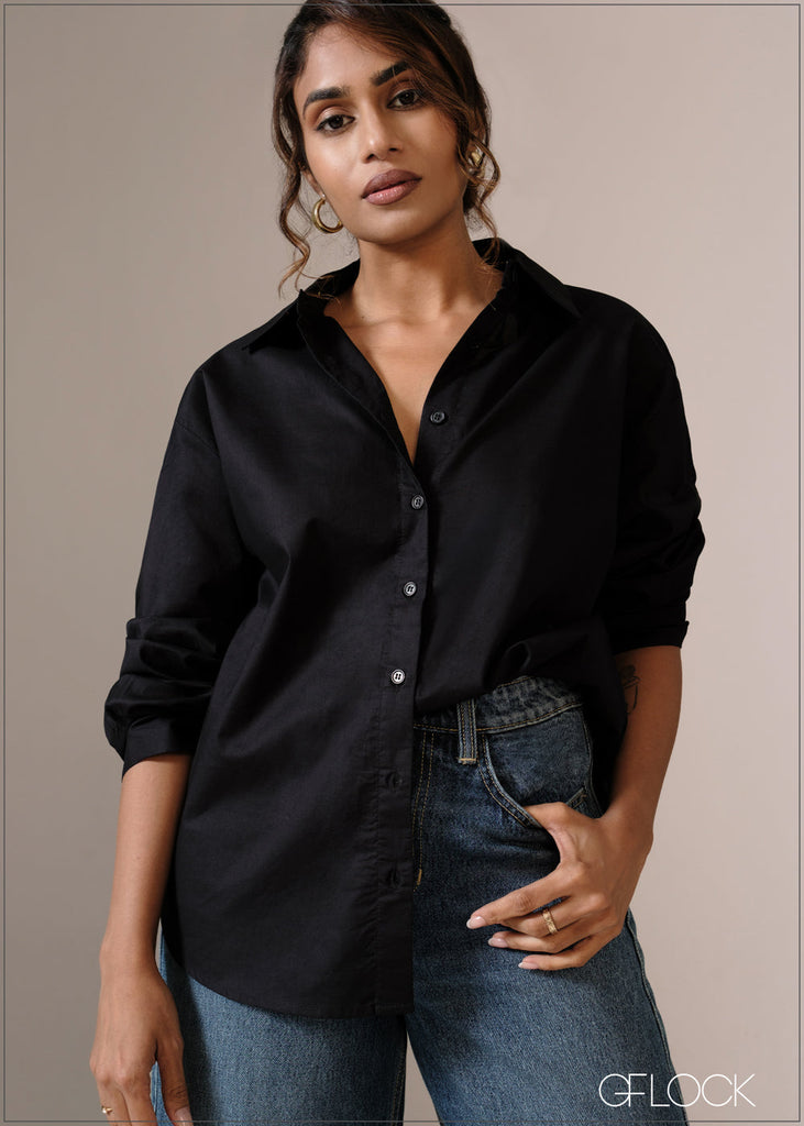 Cotton Oversized Shirt - 121026