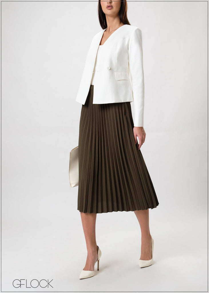 Pleated Skirt - 230926W