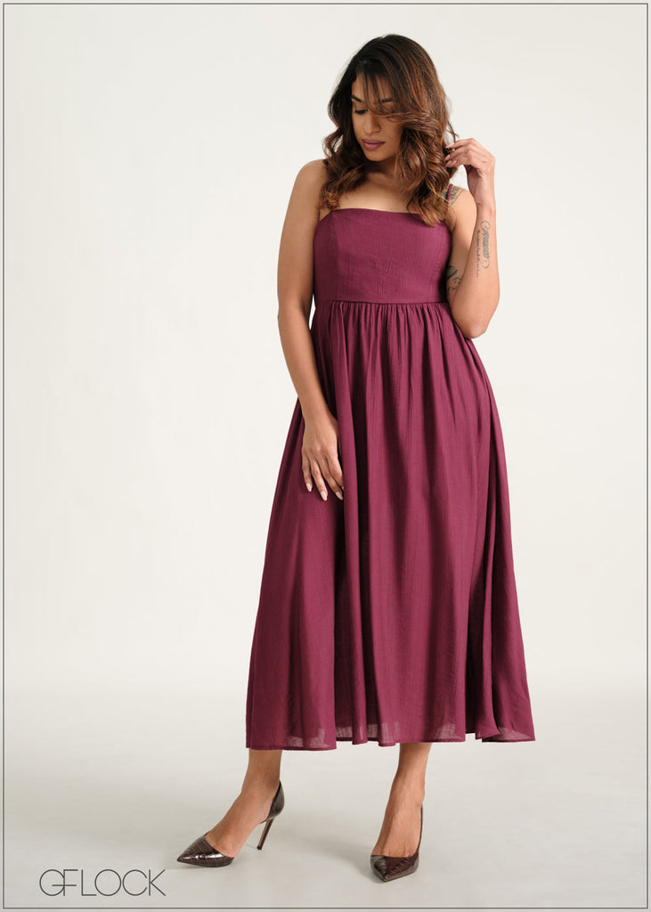 Strappy Midi Dress - 060226