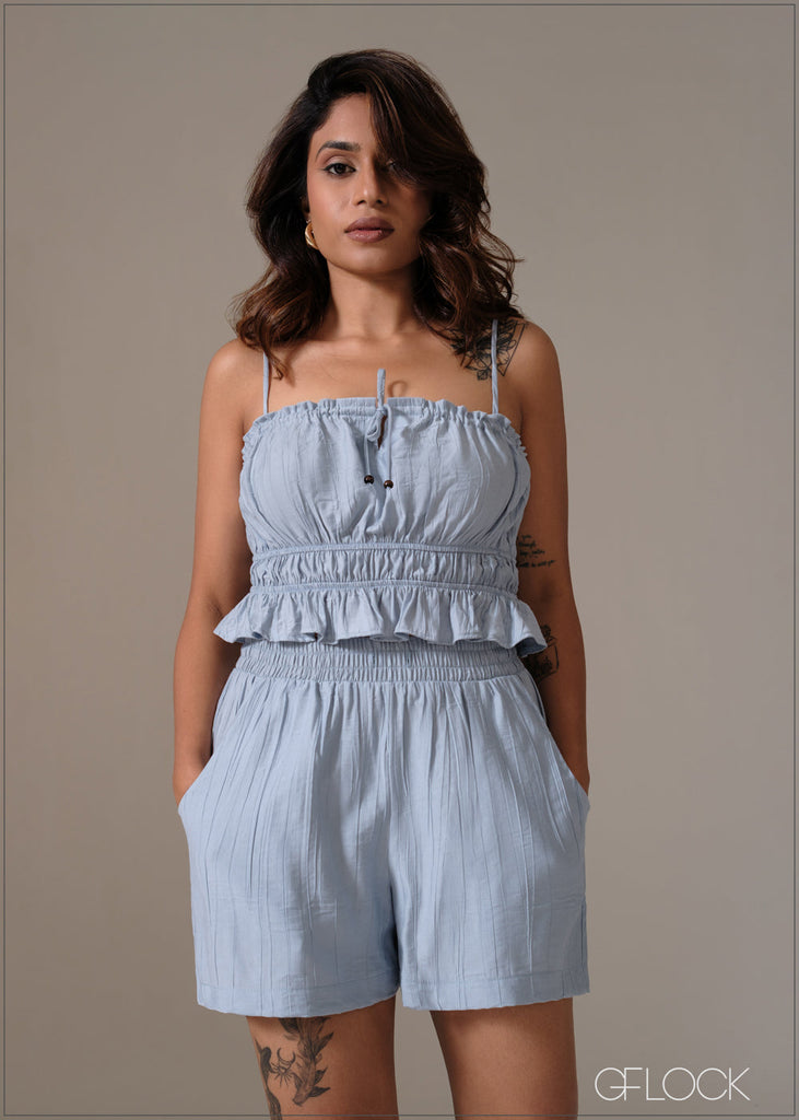 Solid Drawstring Short - 111225