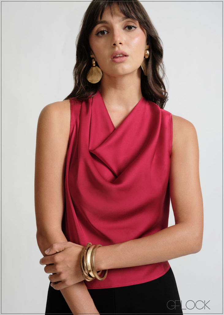 Cowl Neck Top - 270426