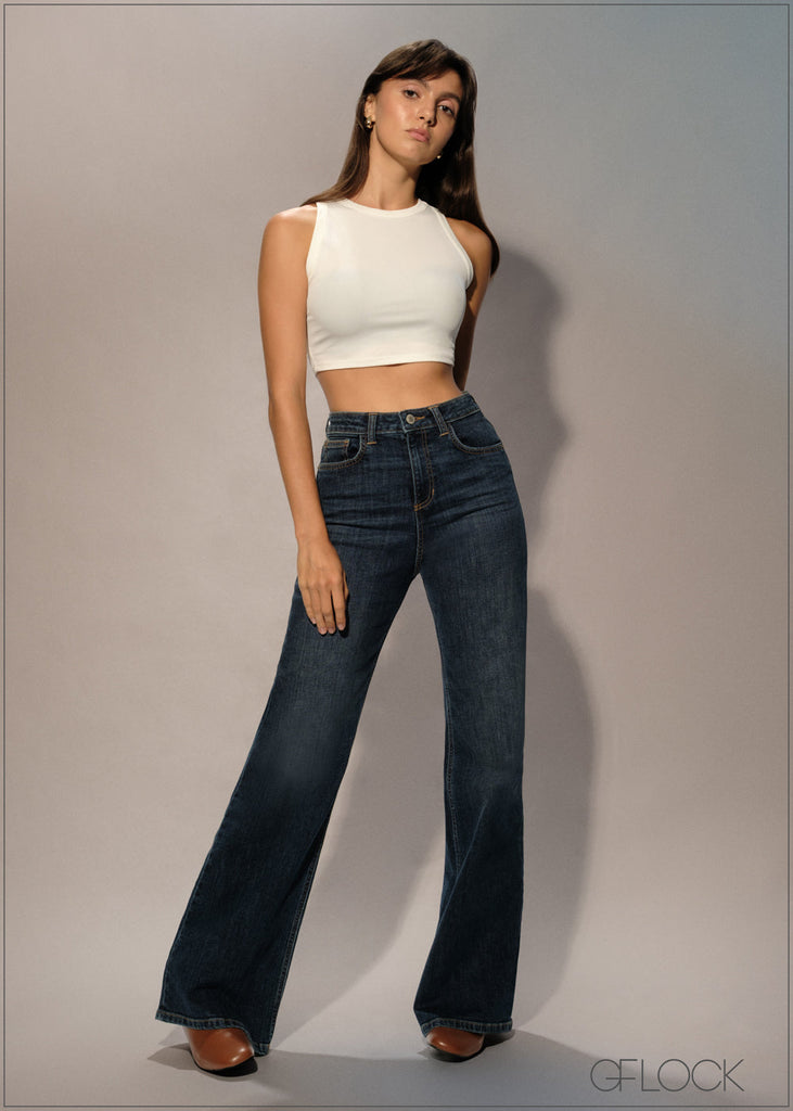 High Rise Bootcut Jean - Long Length - 250626