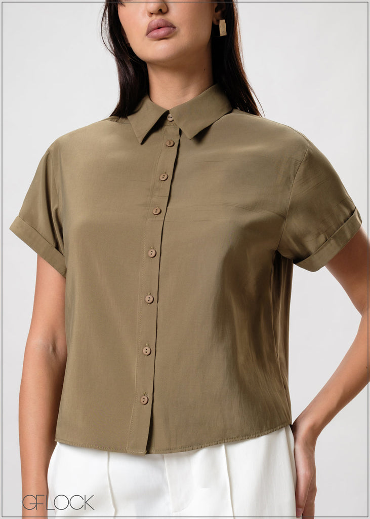 Collared Top - 230926W