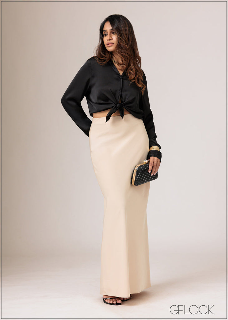 Basic Maxi Skirt - 010626