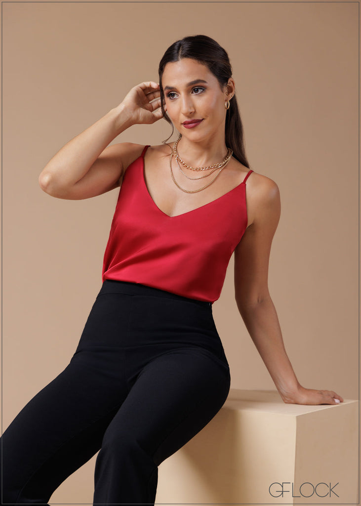 V-Neck Cami Top - 061224