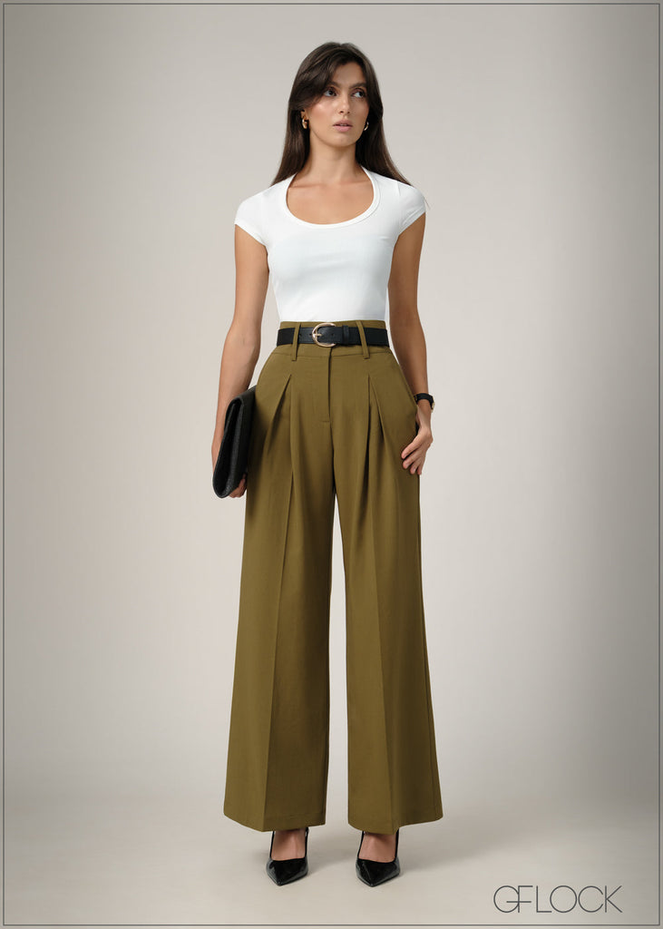 Pleated Pant - 260626