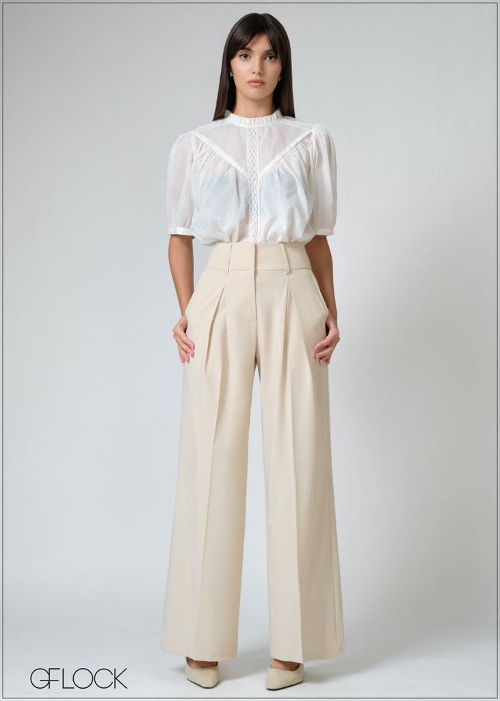 Pleated Pant - 080626