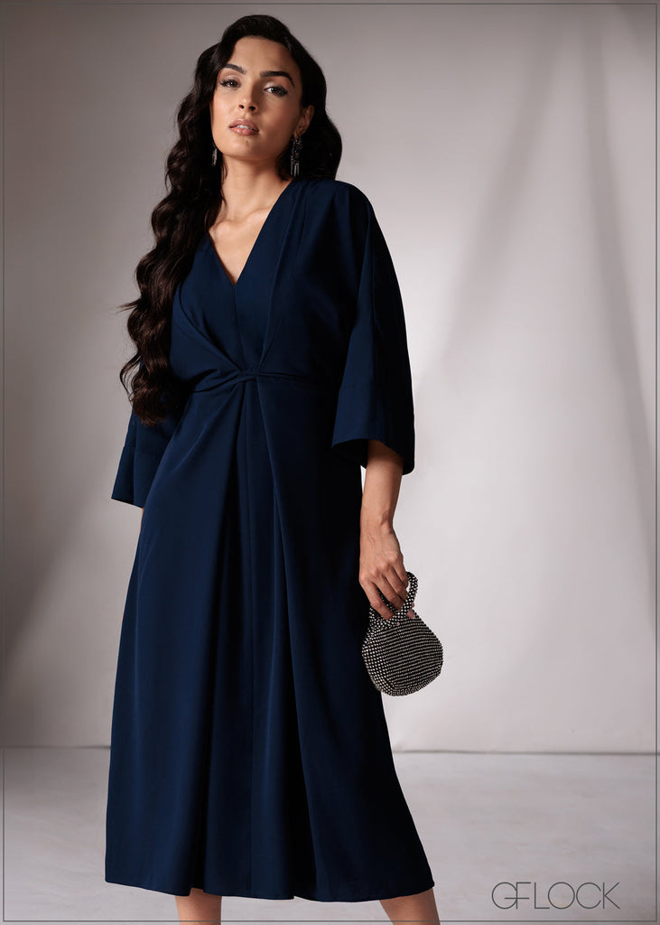 Wrap Detail Kimono Dress - 151026
