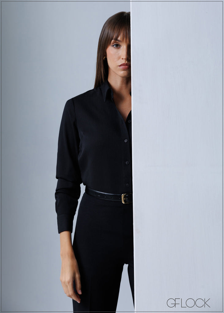 Basic Long Sleeve Shirt - 211125