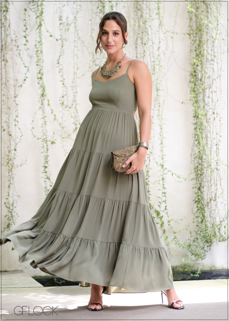 Tiered Layered Maxi Dress - 300824 GFlock Global Tiered Layered Maxi Dress - 300824 GFlock Global