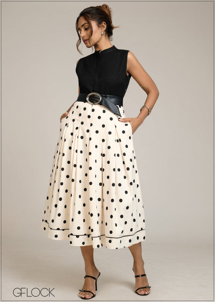 Polka Dot Dress - 301026