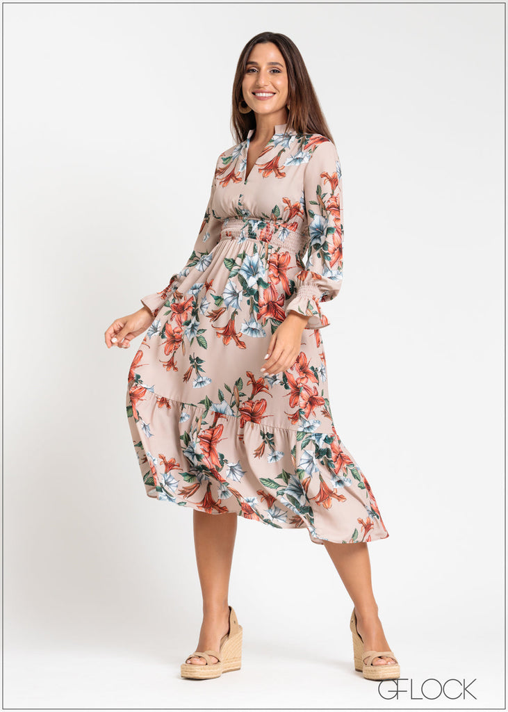 Floral Maxi Dress - 291124