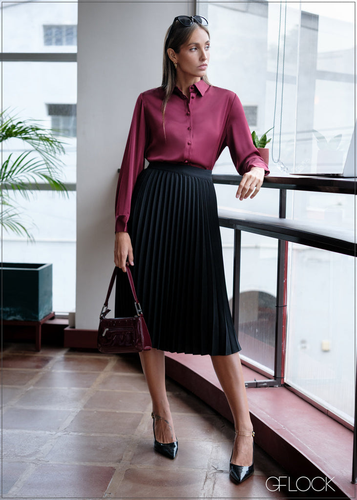 Pleated Skirt - 070826