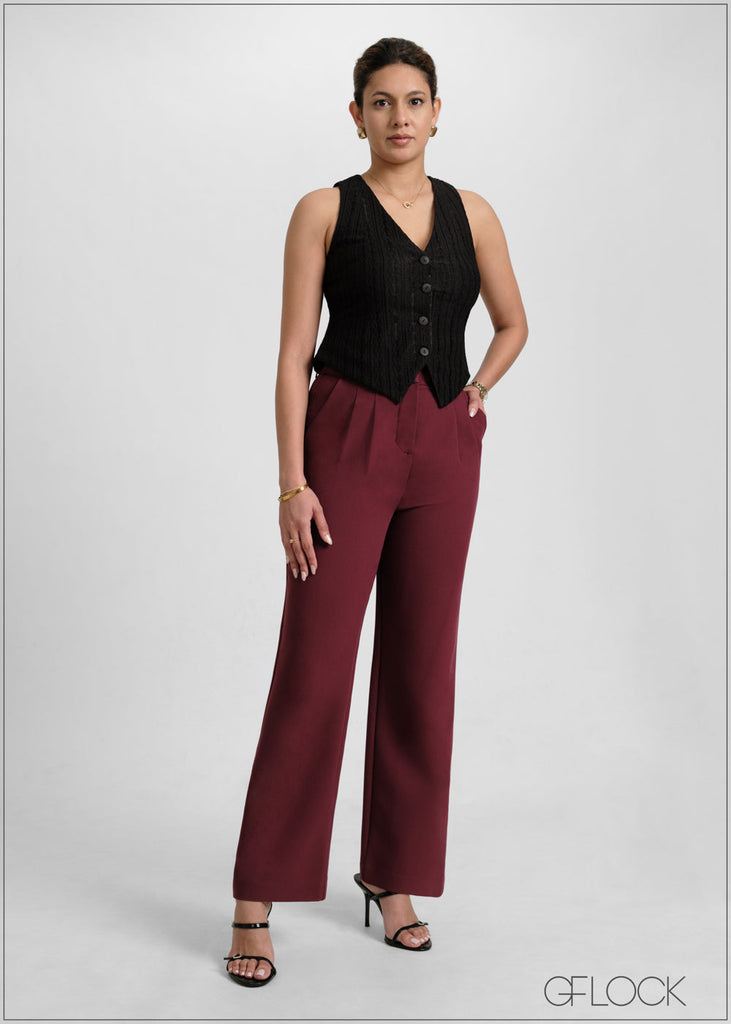 Textured Waistcoat - 051026