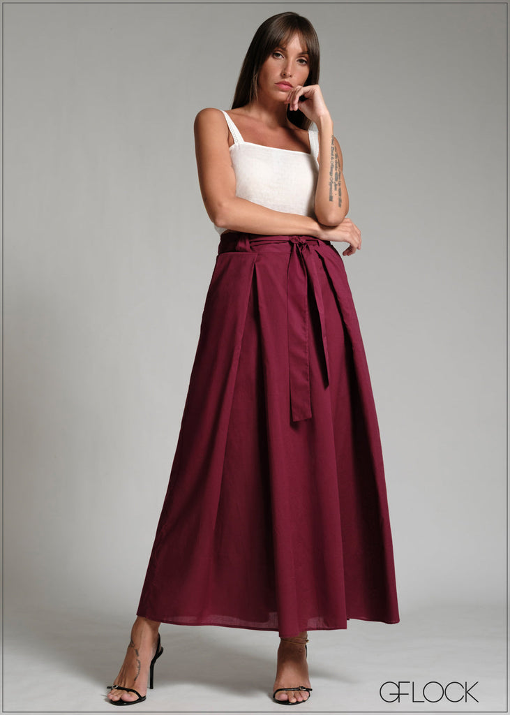 Pleated Detailed Skirt - 171225