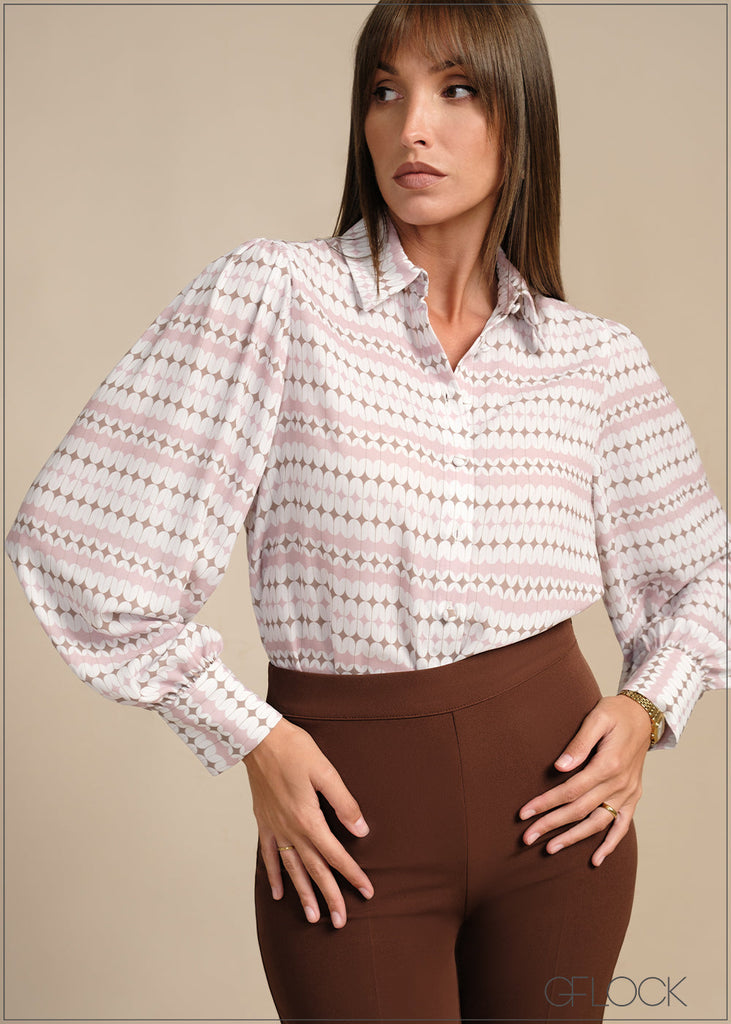 Puff Sleeve Top - 020226