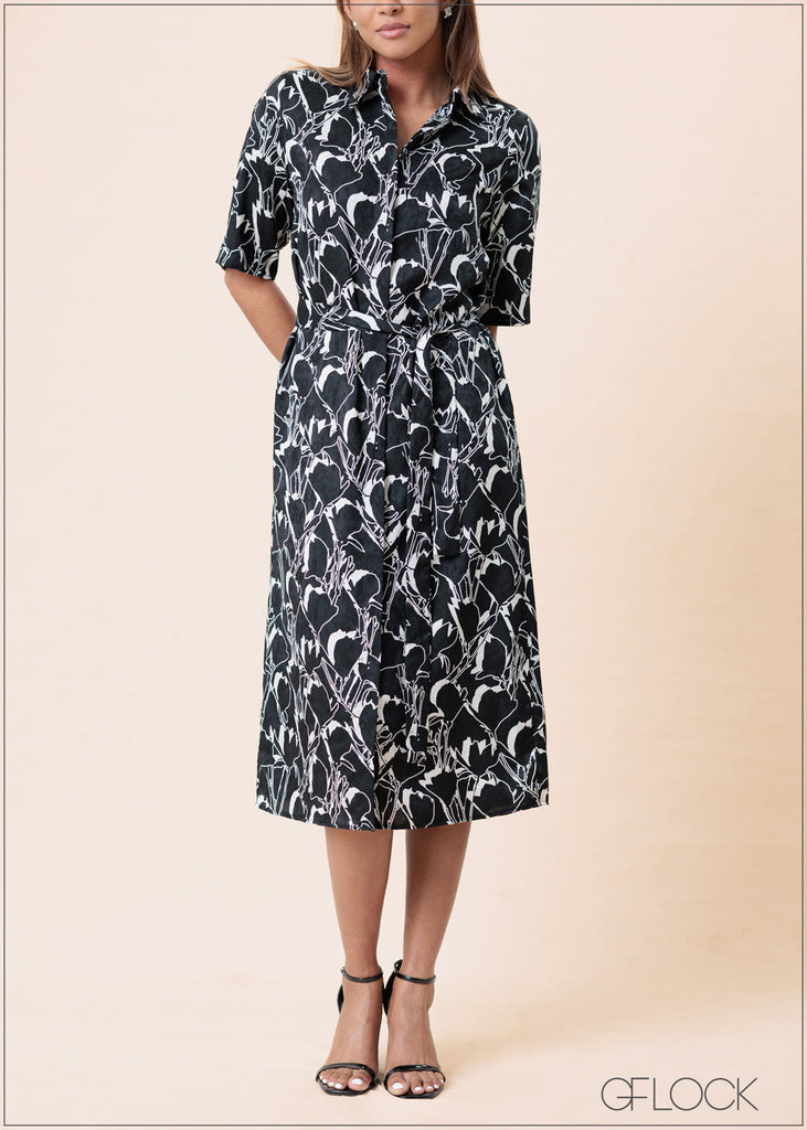 Printed Dress - 160525