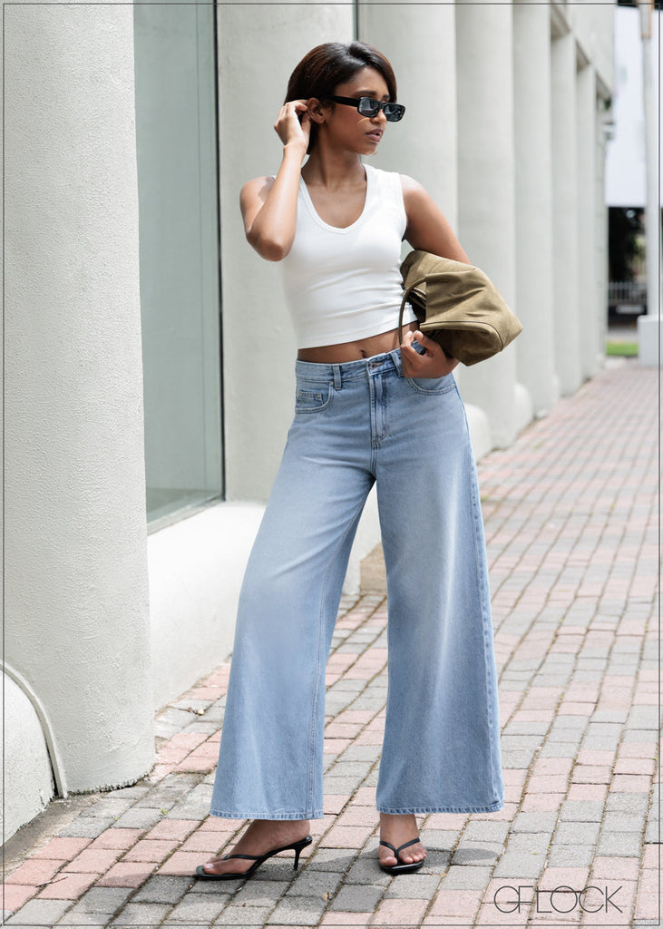 Ultra Wide Leg Jean - Long Length - 241026