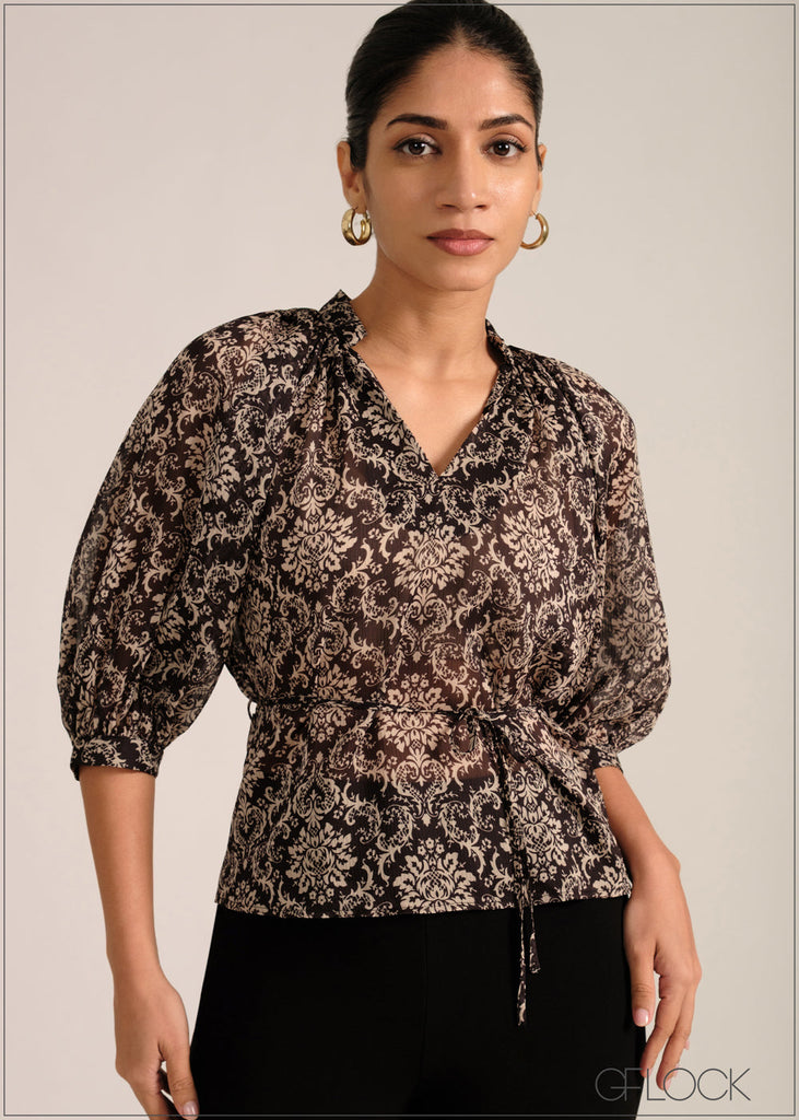 High Neck Top - 261026