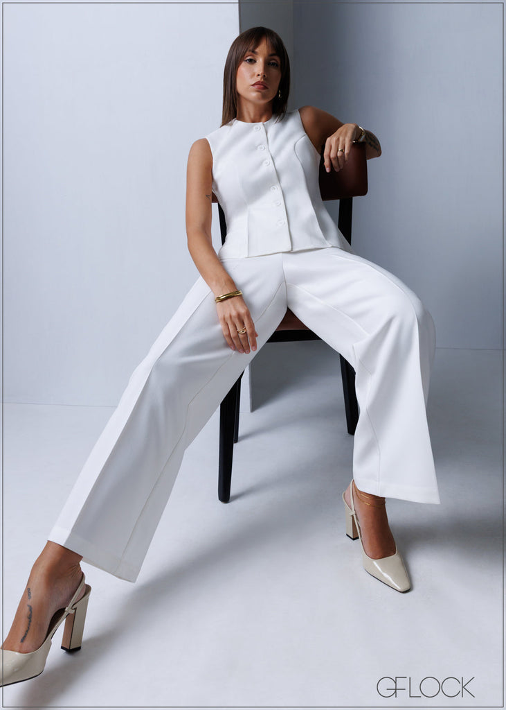 Wide Leg Pant - 211125