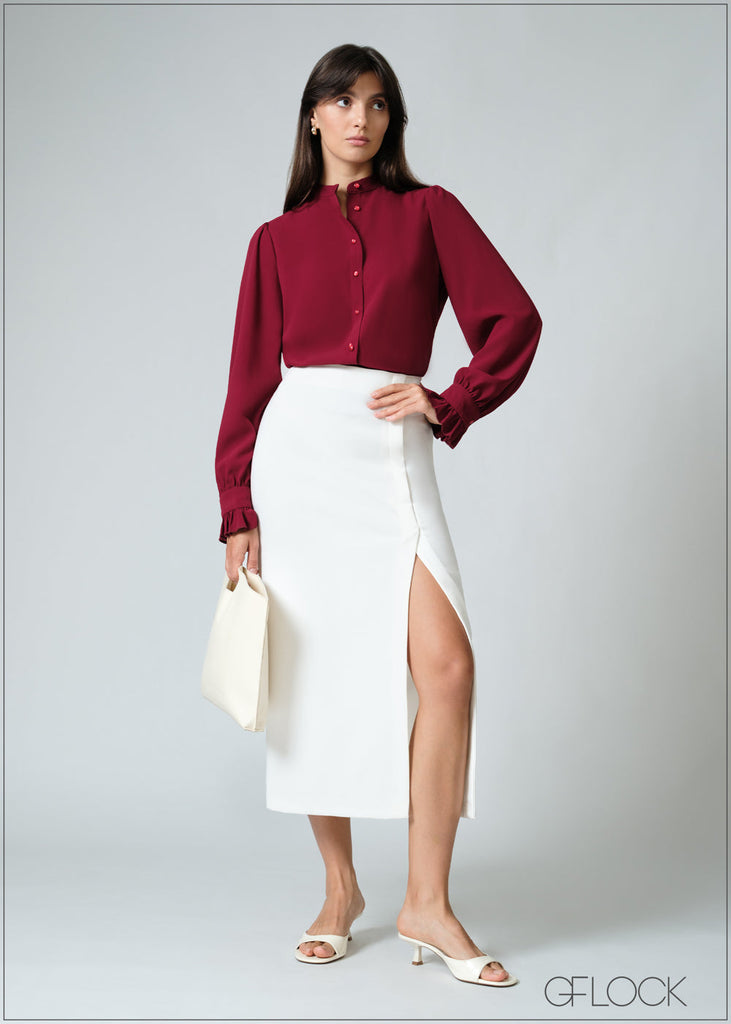 High Waist Skirt - 260626