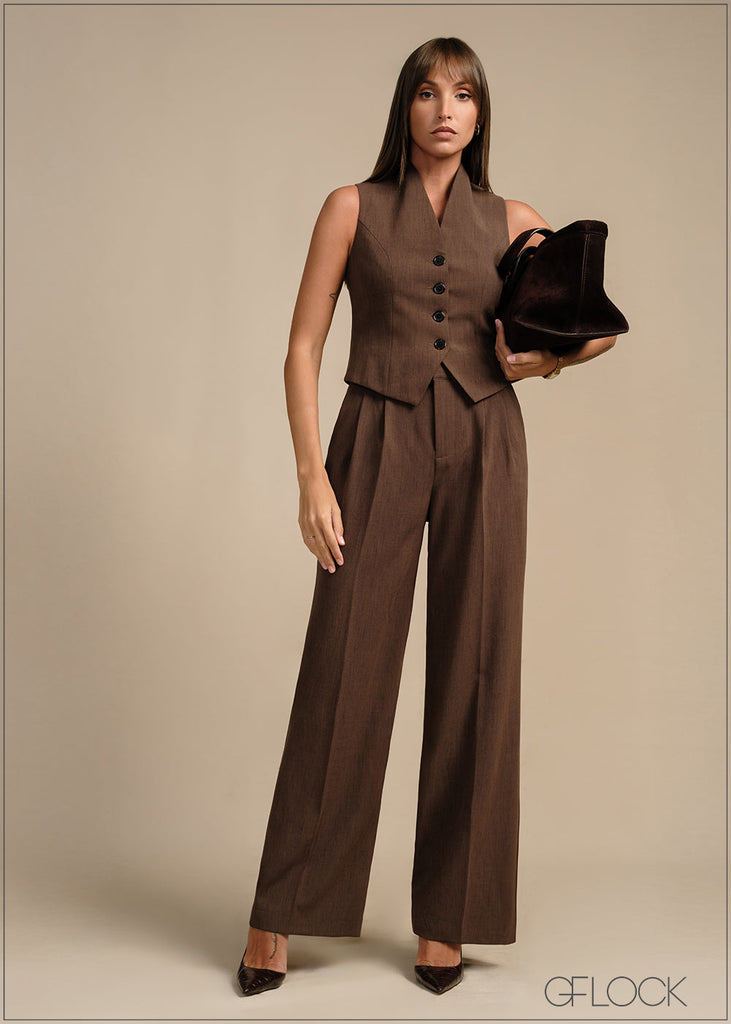 Pleated Pant - 020226