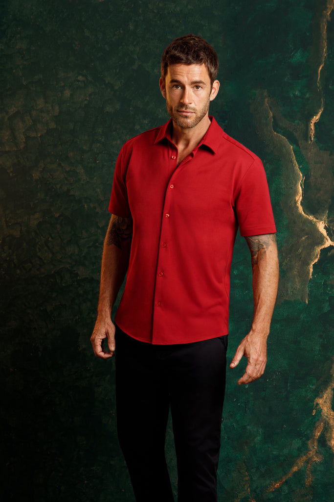 Full placket short sleeve POLO - 141224